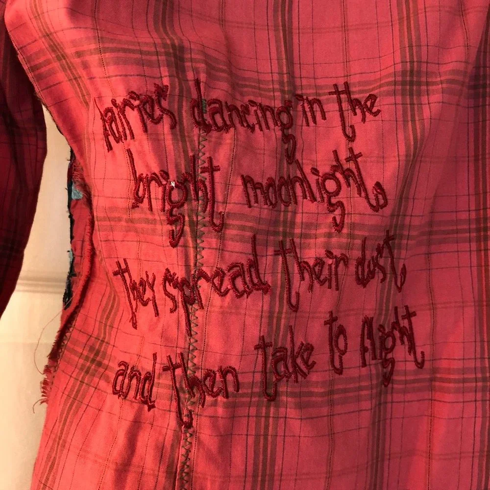 Johnny Was - 3J Workshop “Fairy Tales” Embellished Embroidered Button Shirt S_8
